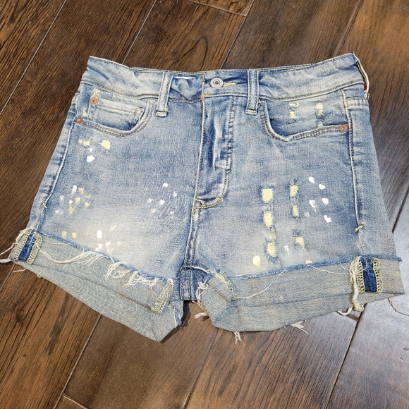 Anthropologie Pants - Anthropologie Distressed Jean Shorts